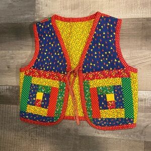 Vintage Kids Quilt Vest